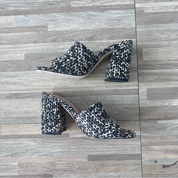 Steve Madden GAMBLE multicolored block heel mule, women’s size 6 - Picture 6 of 7